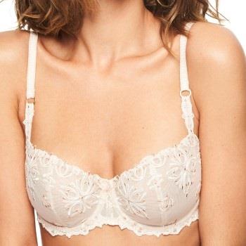 Chantelle BH Champs Elysees Half Cup Bra Sand C 85 Dame