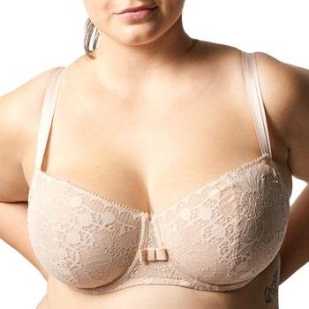 Chantelle BH Day To Night Half Cup Bra Beige nylon D 70 Dame