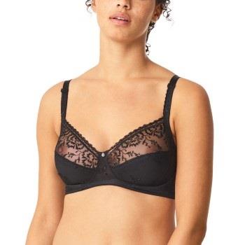 Chantelle BH Every Curve Wirefree Bra Svart B 75 Dame