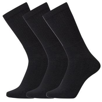 Claudio Strømper 3P Tennis Socks Svart Str 40/45 Herre