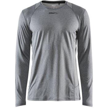 Craft Essence LS Tee Men Grå polyester Small Herre