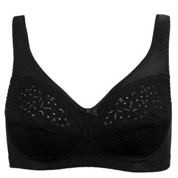 Damella BH Classic Soft Lace Bra Svart A 75 Dame