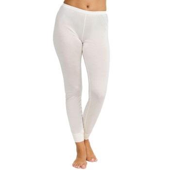 Damella Silk Leggings Elfenben silke Medium Dame