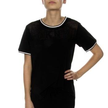 DKNY Spell It Out SS Tee Svart Small Dame
