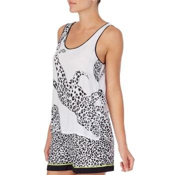 DKNY Wild Side Top and Shorts Set Svart/Hvit viskose Large Dame