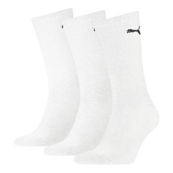 Puma Strømper 3P Sport Crew Socks Hvit Str 35/38