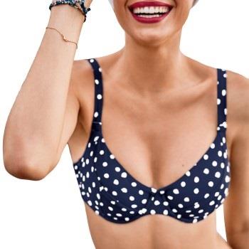 Rosa Faia Blue Dots Luna Bikini Bra Marine D 38 Dame