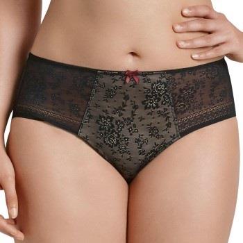 Rosa Faia Truser Fleur High Waist Brief Svart 38 Dame