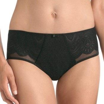 Rosa Faia Truser Selma Hight Waist Brief Svart 36 Dame