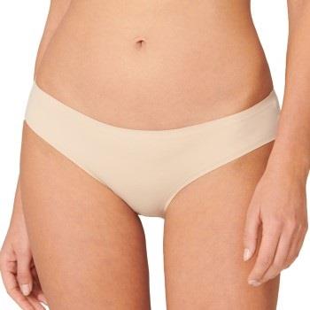 Schiesser Truser Invisible Soft Tai Slip Beige 38 Dame