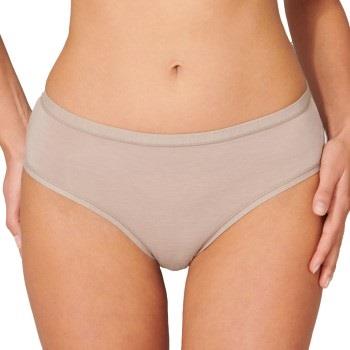 Schiesser Truser Personal Fit Midi Brief Beige Small Dame