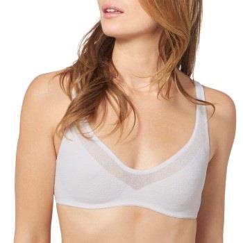 Sloggi BH Oxygene Infinite Soft Bra Hvit Large Dame