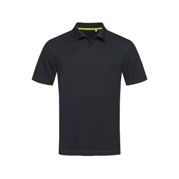 Stedman Active 140 Polo Svart polyester Small Herre