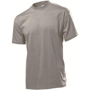 Stedman Classic Men T-shirt Grå bomull X-Large Herre