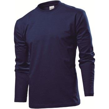 Stedman Comfort-T Long Sleeve Marine bomull XX-Large Herre