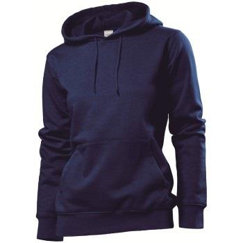 Stedman Sweatshirt Hooded Women Marine Medium Dame