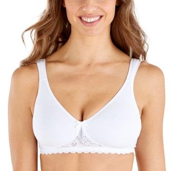 Swegmark BH Beautiform Soft Bra Fairtrade Molded Cups Hvit B 75 Dame