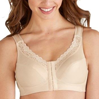 Swegmark BH Maj Front Closure Soft Bra Beige F 110 Dame