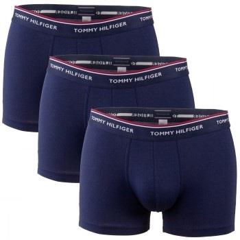 Tommy Hilfiger 3P Stretch Trunk Premium Essentials Mørkblå bomull Smal...