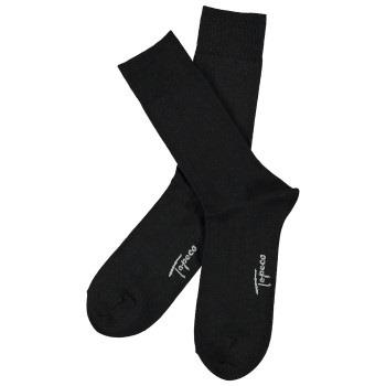 Topeco Strømper Men Wool Socks Svart Str 45/48 Herre