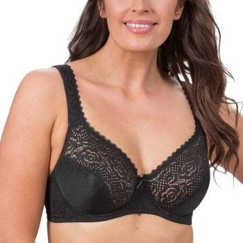 Trofe Annie Underwire Bra BH Svart polyamid D 90 Dame