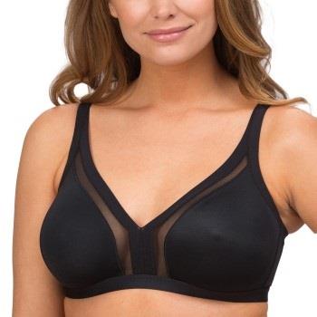 Trofe Bella Wireless Bra BH Svart polyamid C 95 Dame