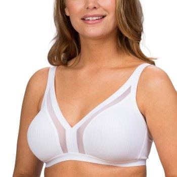 Trofe Bella Wireless Bra BH Hvit polyamid B 85 Dame