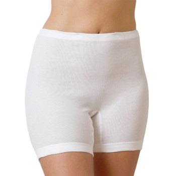 Trofe Briefs Long Leg Truser Hvit bomull 46 Dame