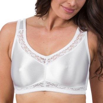 Trofe Elsie Wireless Bra BH Hvit polyamid E 80 Dame