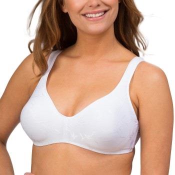 Trofe Emma Wireless Bra BH Hvit D 75 Dame