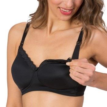 Trofe Nellie Nursing Bra BH Svart polyamid E 95 Dame