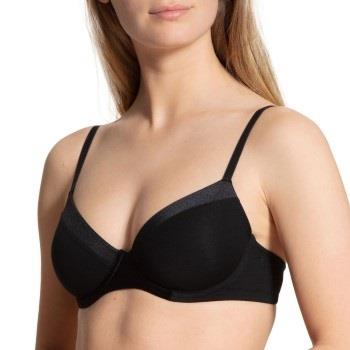 Calida BH Cate Underwire Padded Bra Svart bomull C 75 Dame