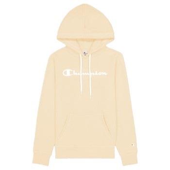 Champion Classics Women Hooded Sweatshirt Beige Small Dame