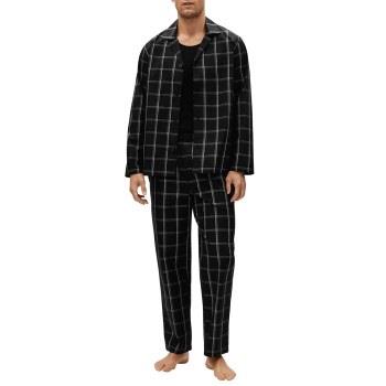 BOSS Urban Long Pyjama Svart bomull X-Large Herre