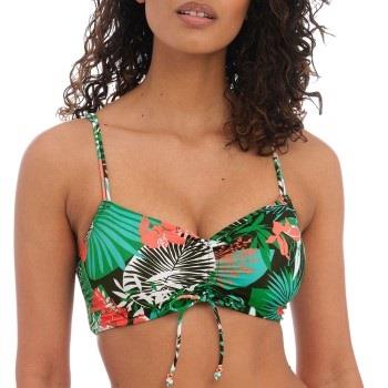 Freya Honolua Bay Uw Bralette Bikini Top Grønn Mønster F 75 Dame