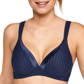 NATURANA BH Everyday Wednesday Striped Soft Bra Marine B 95 Dame