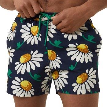 Björn Borg Badebukser Sylvester Swim Shorts Blå m blomster polyester S...