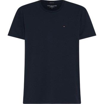 Tommy Hilfiger Cotton Icon Crew Neck SS Marine økologisk bomull Large ...