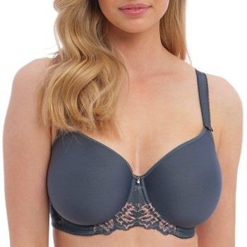 Fantasie BH Aubree T-shirt Moulded Spacer Bra Grå/Rosa I 70 Dame