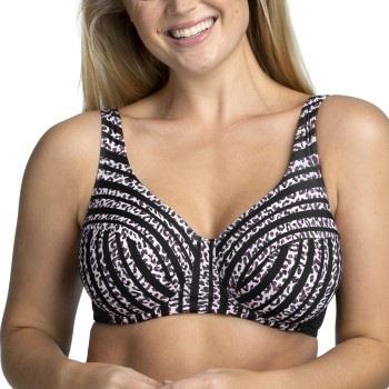 Miss Mary Bondi Underwire Bikini Bra Svart mønstret polyamid B 75 Dame