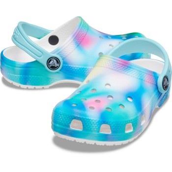 Crocs Classic Solarized Clog Toddler Turkis US C7 (EU 23-24) Barn