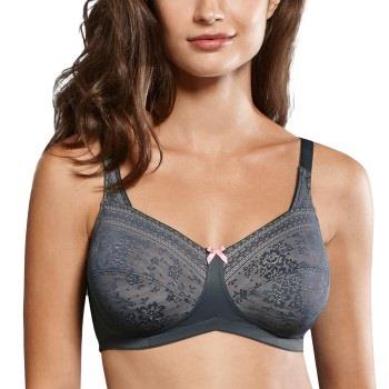 Anita BH Care Fleur Wireless Mastectomy Bra Mørkgrå  A 90 Dame