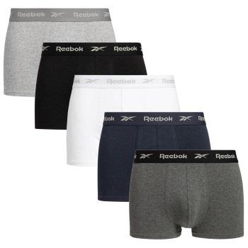 Reebok 5P Boyes Trunk Marine/Grå bomull Medium Herre