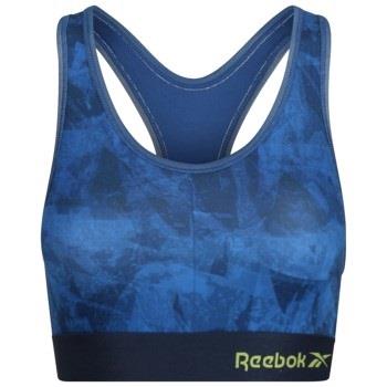 Reebok BH Gail Sports Crop Top Blå polyester Small Dame