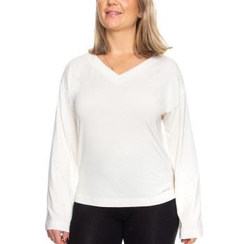 Calvin Klein Modal Coord LS Top Benhvit modal Medium Dame