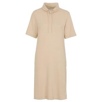 Damella Knitted Lounge Dress Sand Small Dame