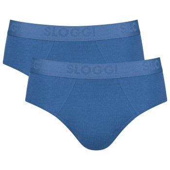 Sloggi 2P Men FREE Evolve Brief Blå økologisk bomull X-Large Herre