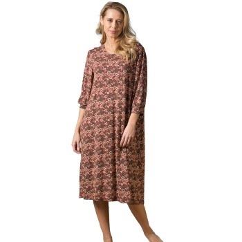 Trofe Flora Long Sleeve Nightdress Mixed viskose Small Dame