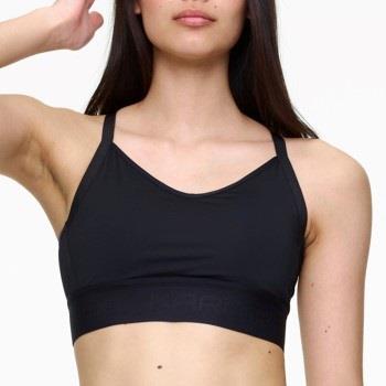 Kari Traa BH Fröya Wool Sports Bra Svart polyester Large Dame