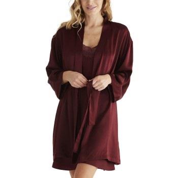 Damella 94001 Robe Vinrød  silke Large Dame